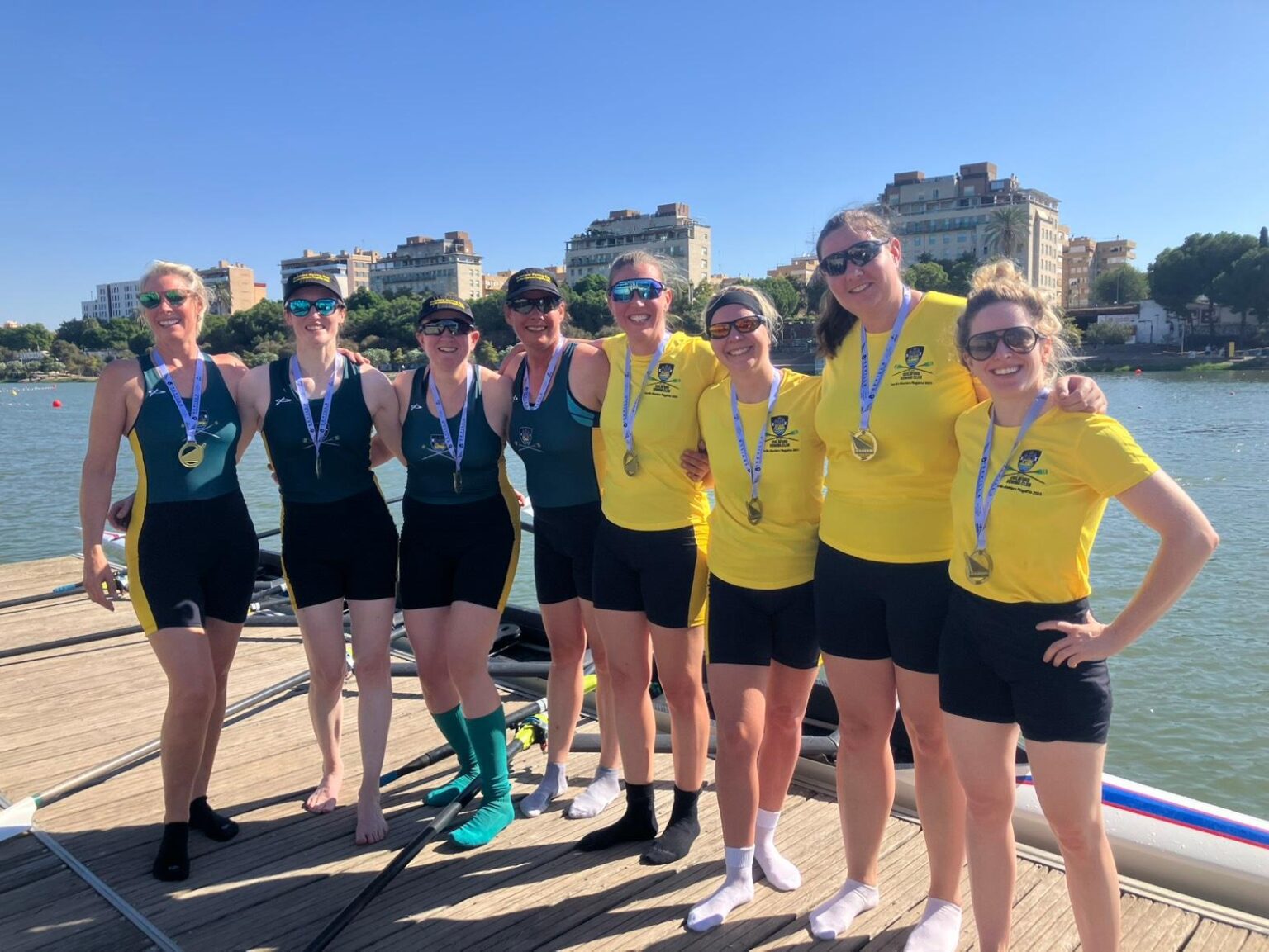 Guildford strike gold in Sevilla - Guildford Rowing Club